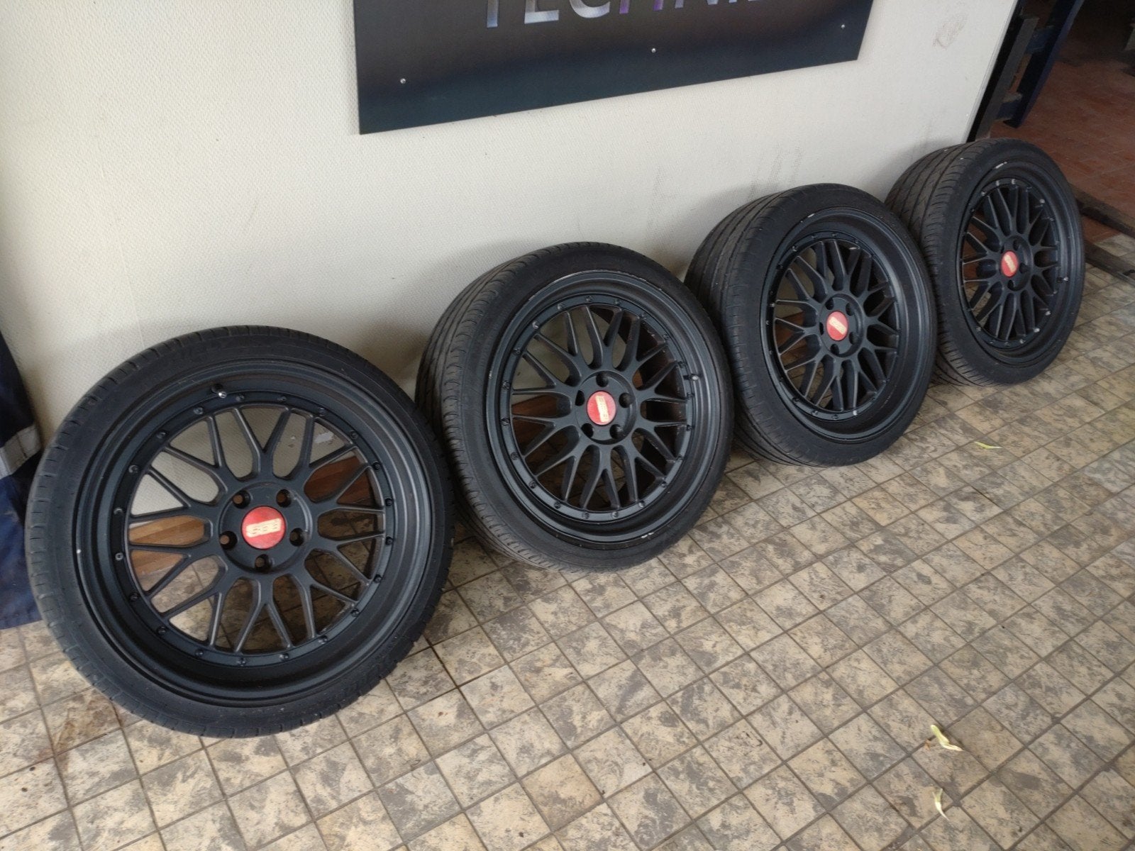 BBS Lemans replica 19inch 5x112, Auto-onderdelen, Banden en Velgen, Velg(en), 235 mm, Zomerbanden, Ophalen