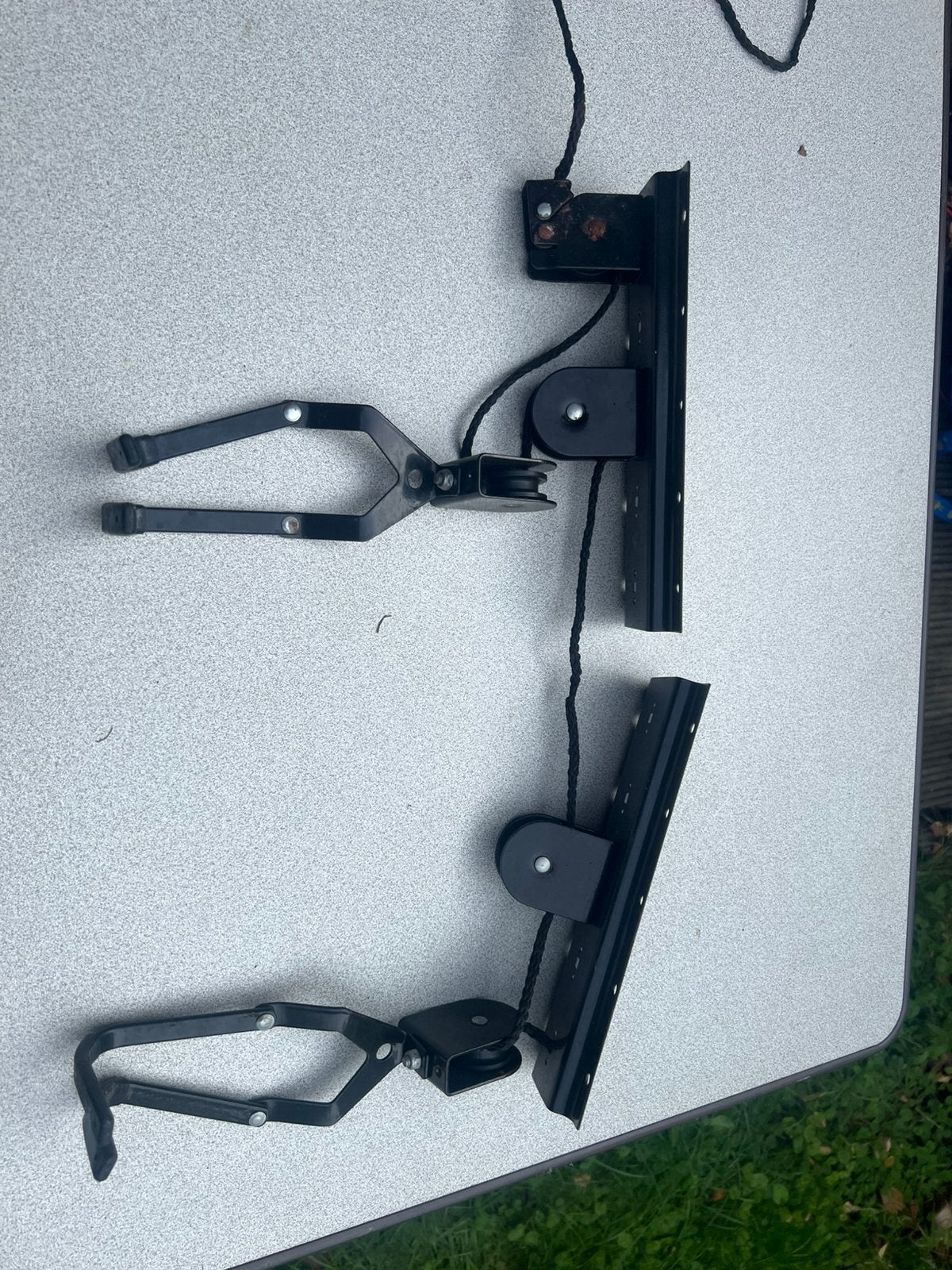 Fietslift - Ophangsysteem Fietstakel - Zwart - Max 50KG, Ophalen of Verzenden, Gebruikt