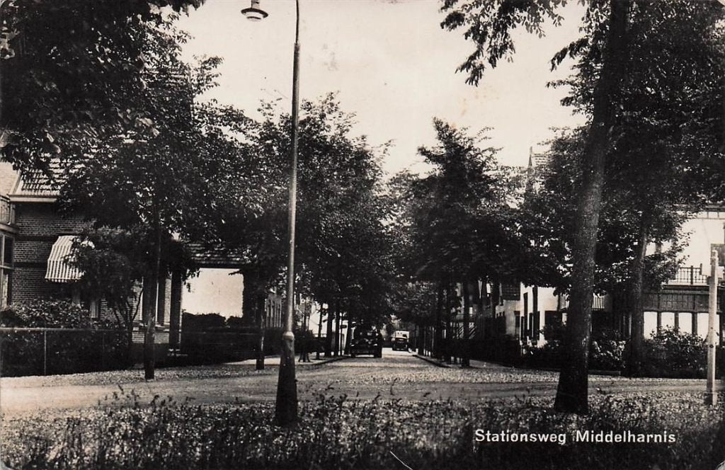 702-395-023 Stationsweg Middelharnis, Verzenden, Voor 1920, Zuid-Holland