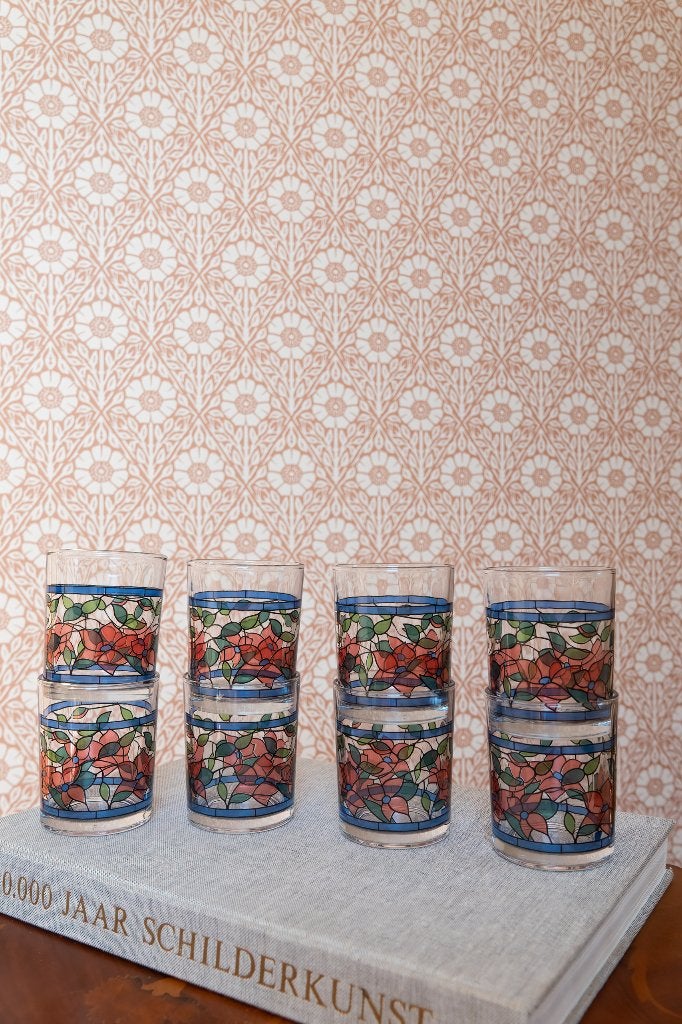 Foto 4 van Tiffany by Avir Italië glazen set van 8