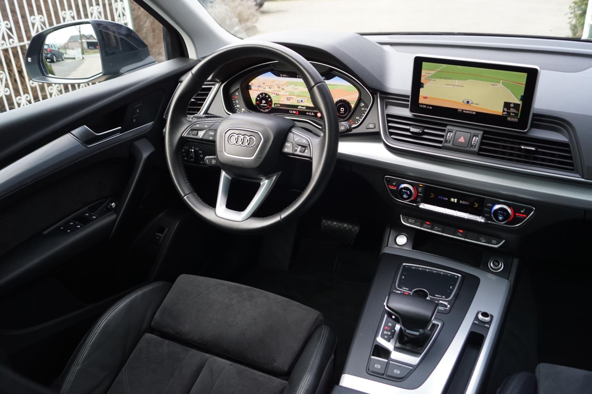 Audi Q5 2.0 TFSI quattro Sport Pro Line S Autom Panodak Lede, Auto's, Automaat, Dealer onderhouden, Gebruikt, 4 cilinders