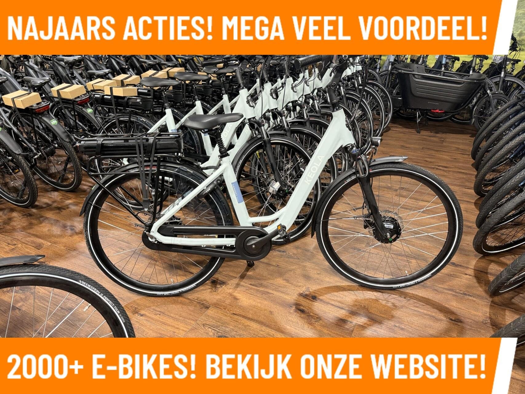 Keola Connect MEGA DEALS voorwiel motor MAGAZIJN OPRUIMING, 59 cm of meer, Nieuw, 50 km per accu of meer, Overige merken