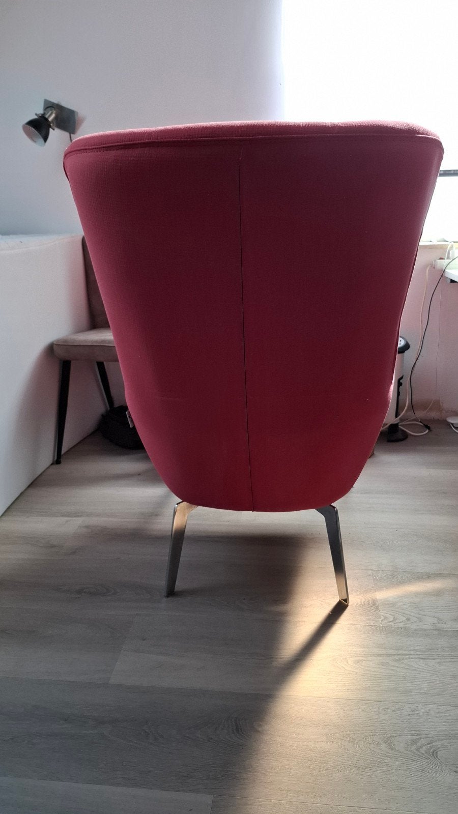 Calia Italia fauteuil - rood - Made in Italy, Ophalen, Gebruikt, Modern, Italiaans design, 75 tot 100 cm
