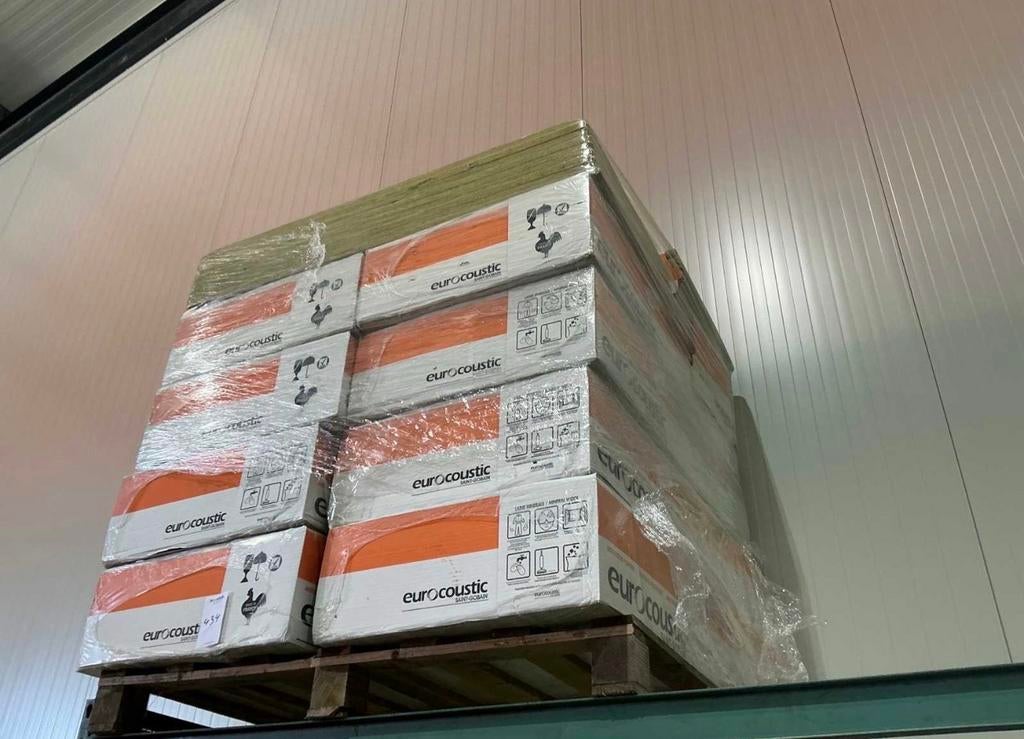 Eurocoustic Minerval systeemplafond platen 1200x600 nieuw, Ophalen, Nieuw, Overige materialen, Minder dan 20 mm