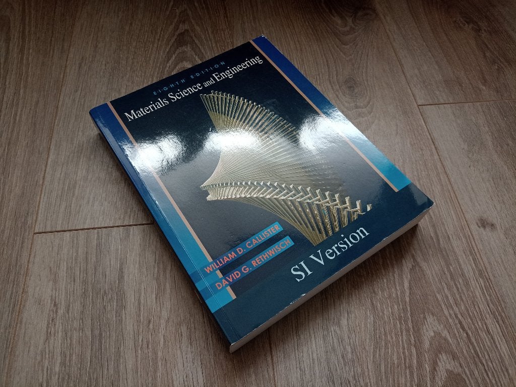 Materials Science and Engineering 8th Edition, Ophalen of Verzenden, Beta, Zo goed als nieuw, WO