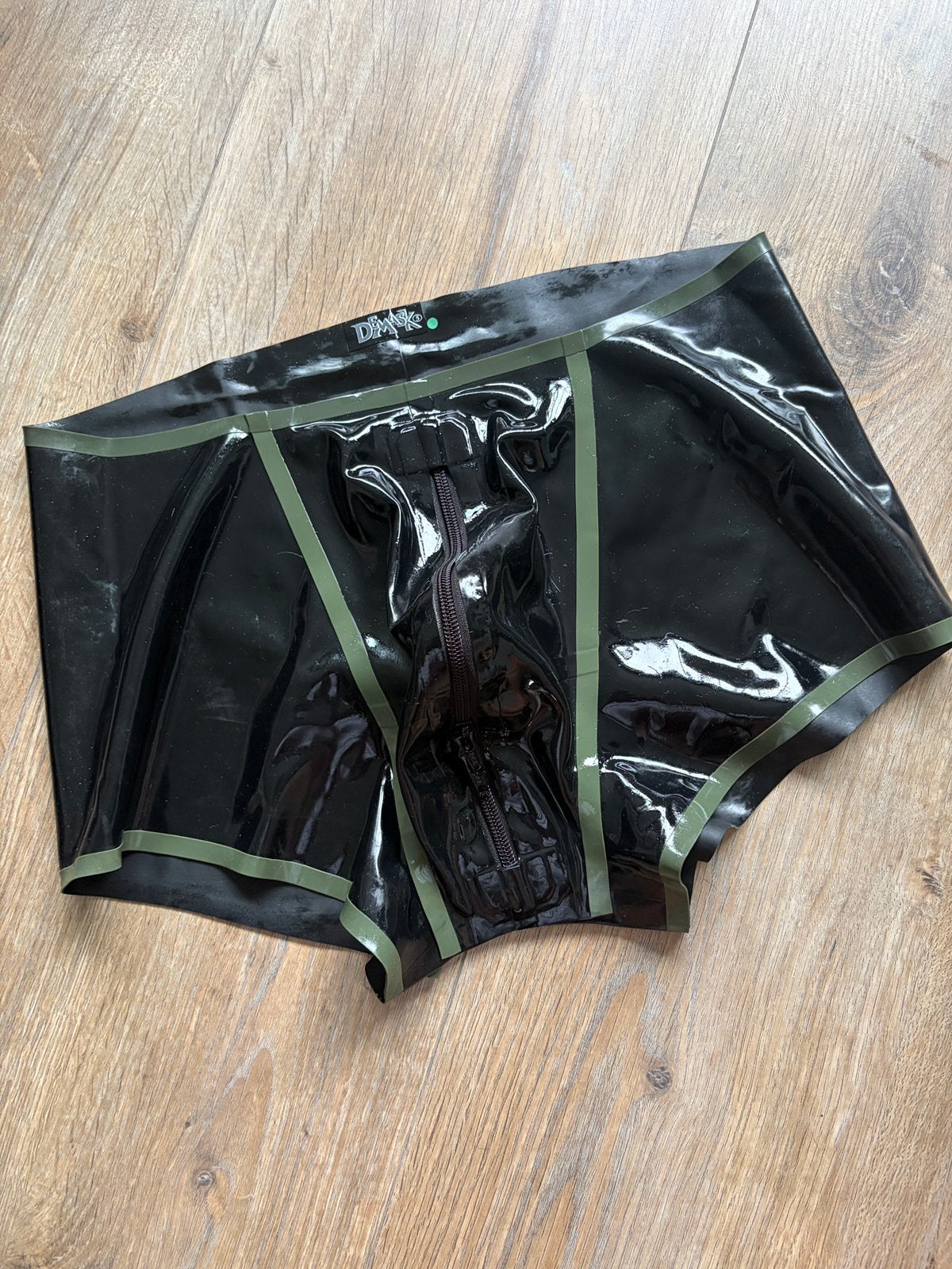 Latex short maat XL ( jeans 36 ), Ophalen of Verzenden, Zwart, Boxer