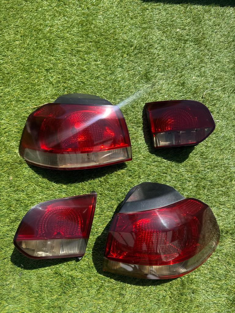 Set van 2 originele verdonkerde achterlichten VW Golf 6, Auto-onderdelen, Ophalen of Verzenden, Gebruikt, Volkswagen