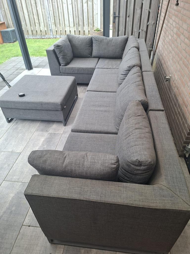Loungebank Exotan, Ophalen, Gebruikt, 6 zitplaatsen, Loungeset