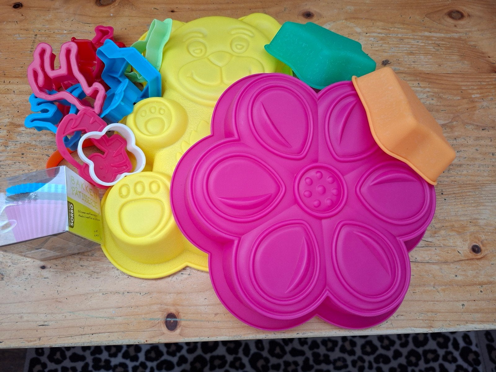 o.a. silicone bakvorm gratis, Ophalen