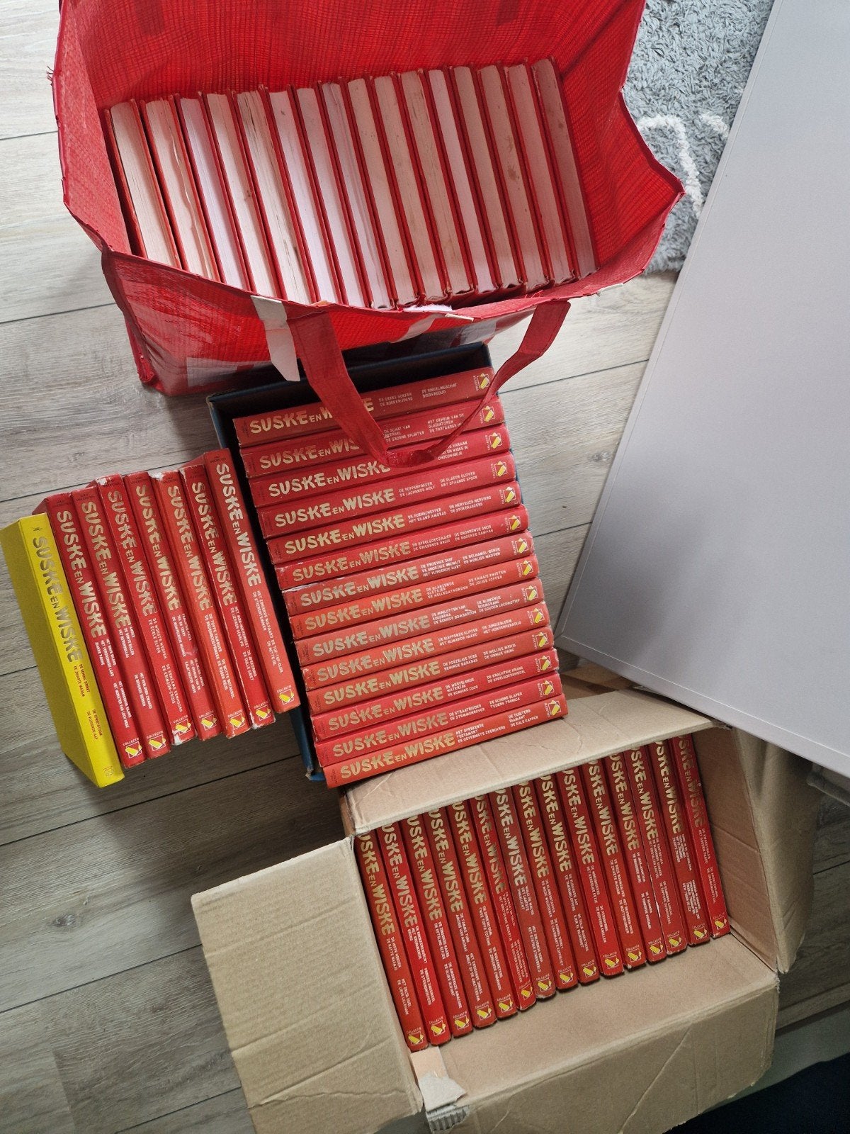 53 Suske en Wiske albums + 4 verhalen - Collectie, Meerdere stripboeken, Ophalen, Gelezen, Willy Vandersteen