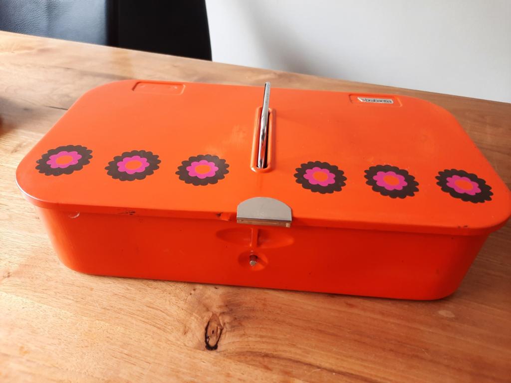 Brabantia poetsmiddelen doos schoenpoets doos Vintage, Ophalen of Verzenden, Overige typen