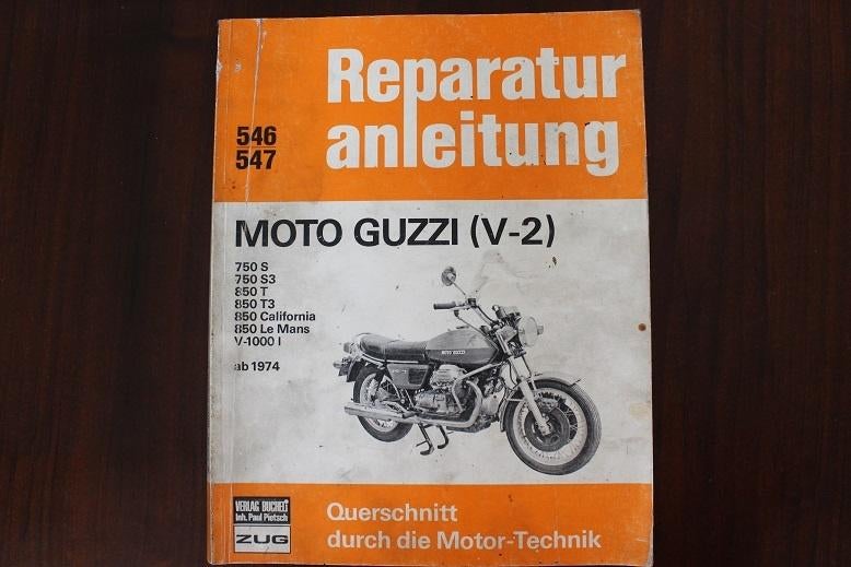 Moto Guzzi 750 850 V1000 vanaf 1974 werkplaatsboek handbuch, Ophalen of Verzenden, Moto Guzzi