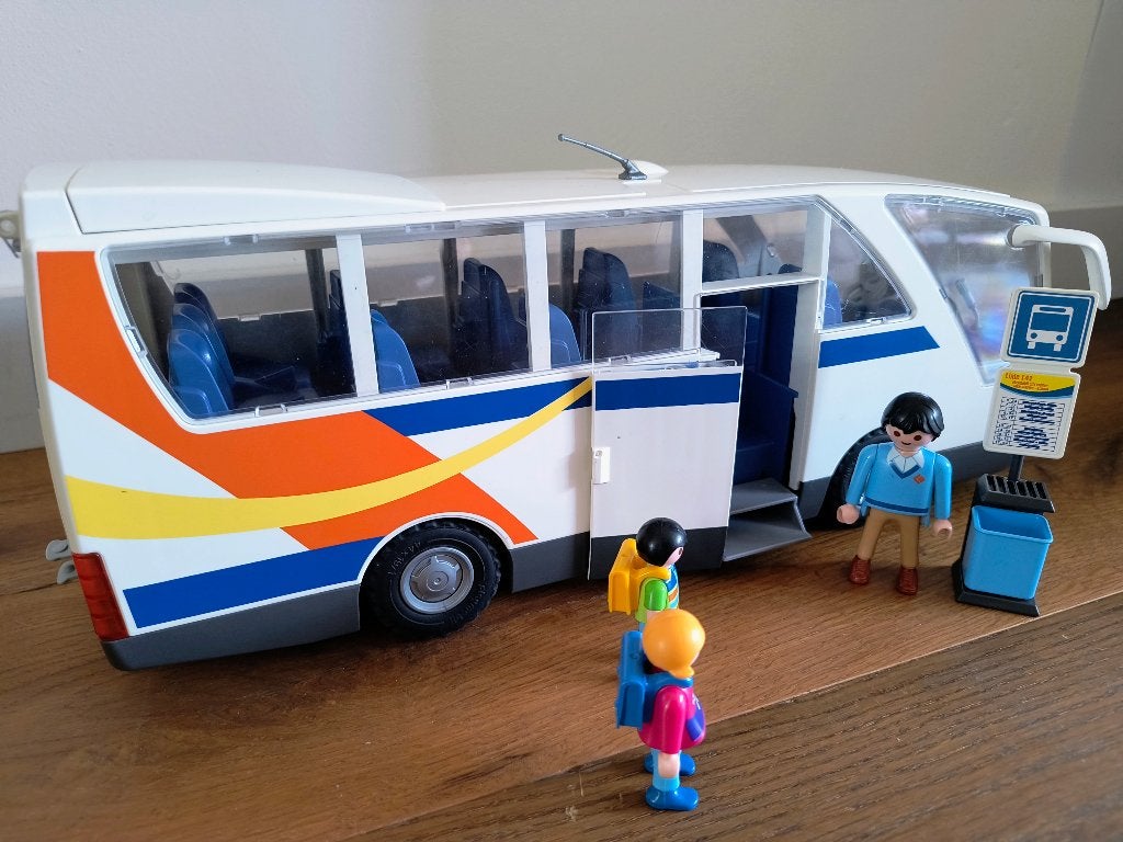 Playmobil Bus, Ophalen, Gebruikt, Complete set, Voertuig
