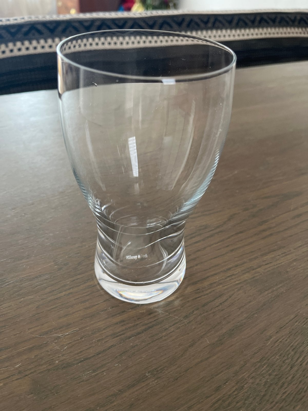 5 Villeroy & Boch kristallen pils glazen 550 ml, Ophalen, Glas of Glazen, Villeroy & Boch, Glas