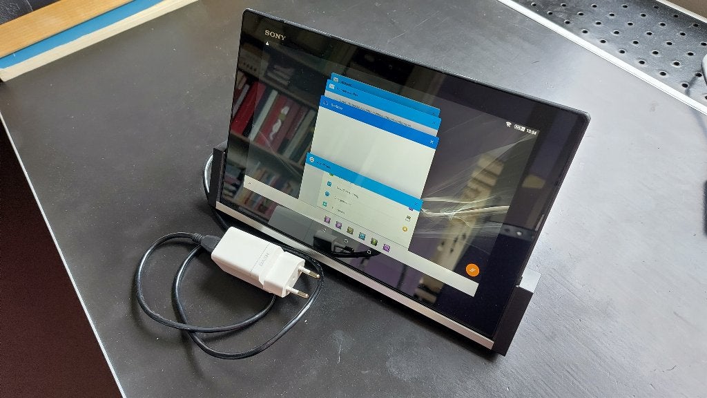 Sony Xperia Z tablet met bureaustandaard, Computers en Software, Android Tablets, Gebruikt, Wi-Fi, 10 inch, 32 GB, Uitbreidbaar geheugen