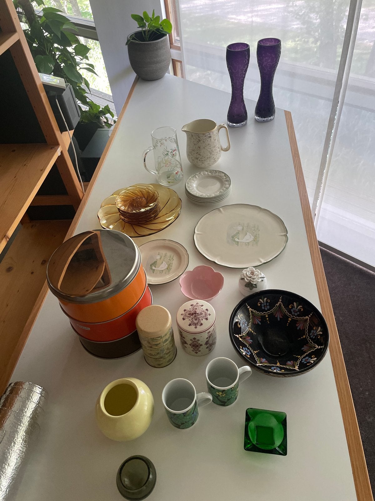 Diverse collectie servies en decoratie, Antiek en Kunst, Ophalen of Verzenden