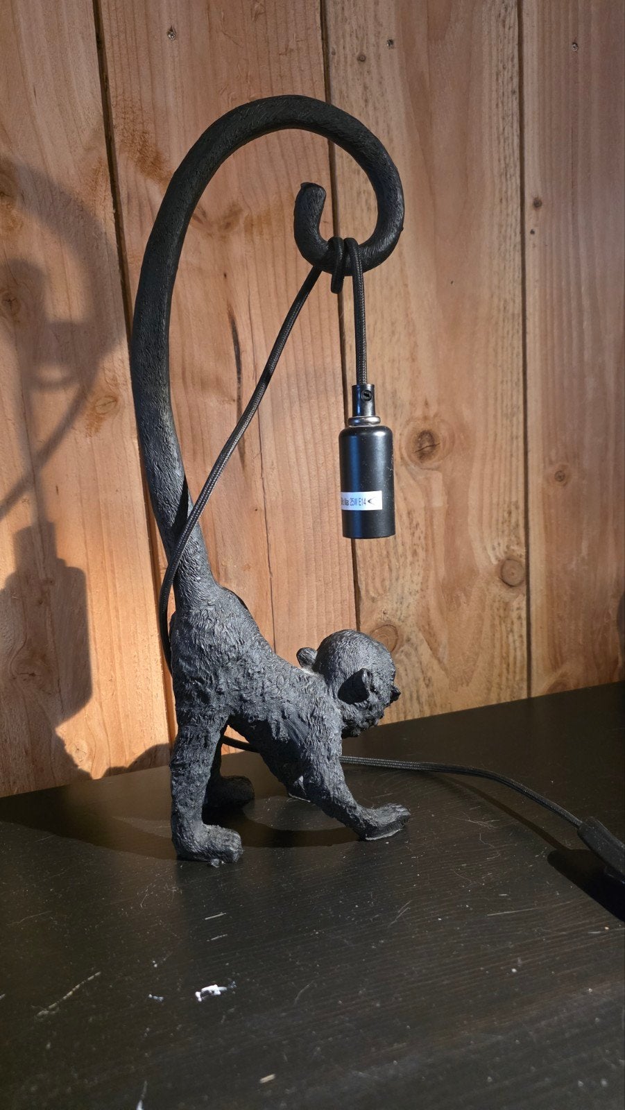 Apen lamp, Kunststof, E14 (klein), Overige stijlen, Zo goed als nieuw