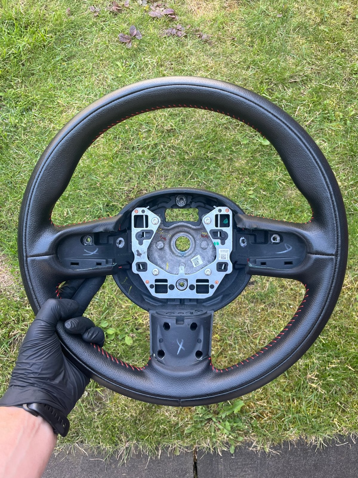 Mini R56 JCW Stuur met rood stiksels - Uitstekende Staat, Ophalen of Verzenden, Gebruikt, Mini