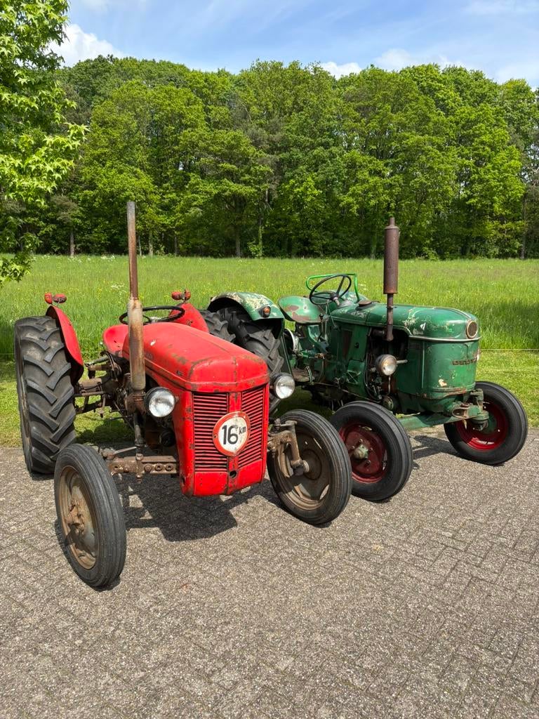 Deutz D25 Massey Ferguson  MF Tef 20 Farmall Cub, Ophalen, Oldtimer, Tot 80 Pk, Deutz - Fahr