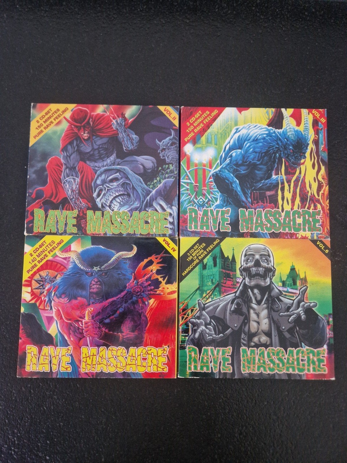 Rave mass hardcore gabber cd set. Thunderdome 90's collect, Ophalen of Verzenden, Zo goed als nieuw