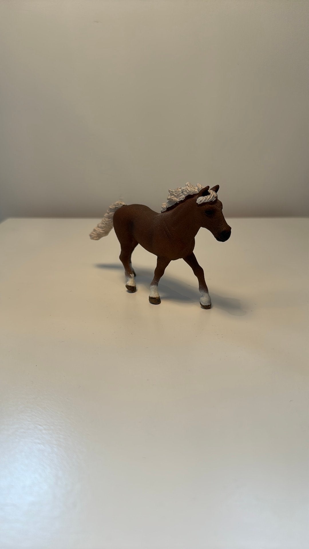 Schleich pony hengst uit set 42481, Ophalen of Verzenden, Zo goed als nieuw