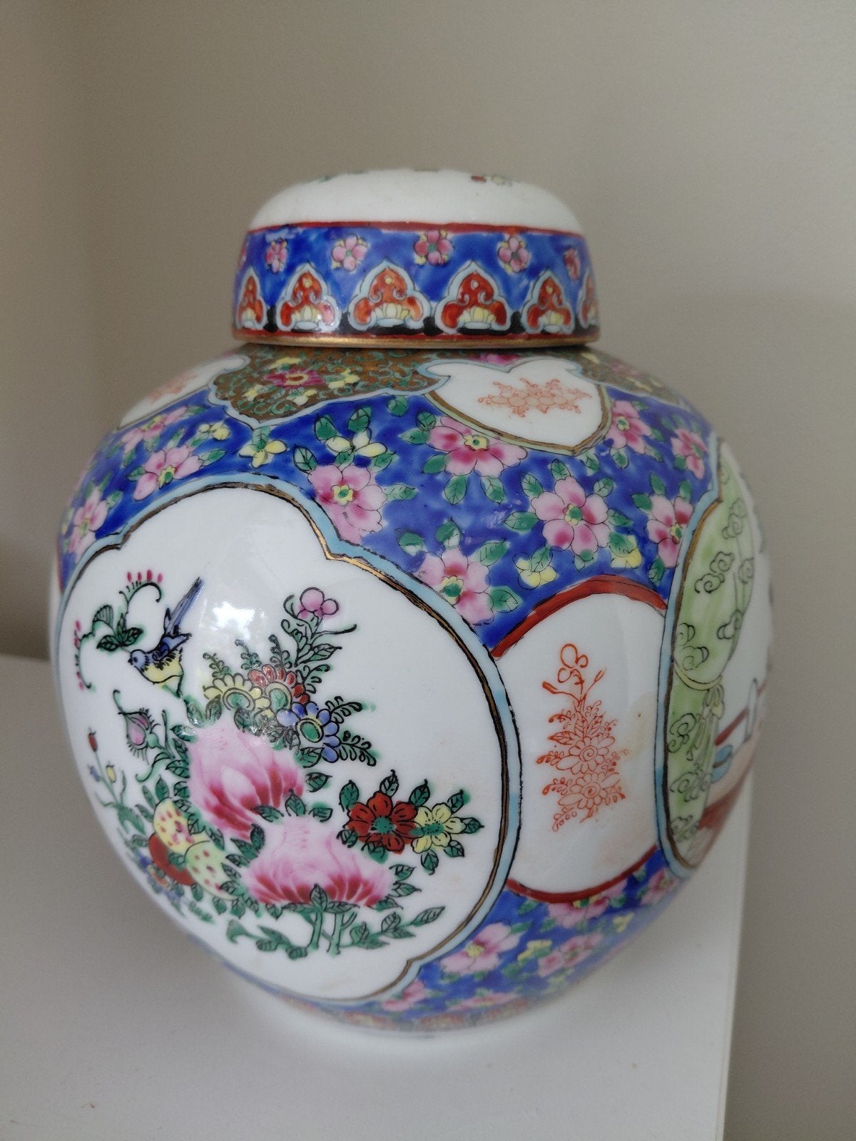 Prachtige Chinese gemberpot in perfecte staat, Ophalen of Verzenden