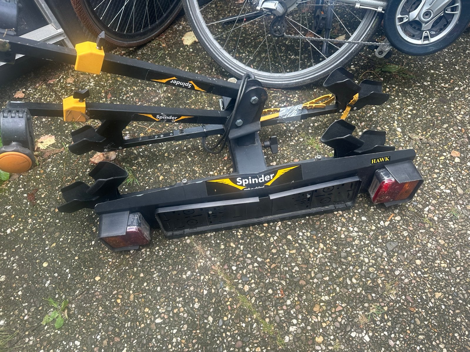 Spinder Hawk Trekhaakdrager voor 2 fietsen, Ophalen, 2 fietsen, Gebruikt, Trekhaakdrager