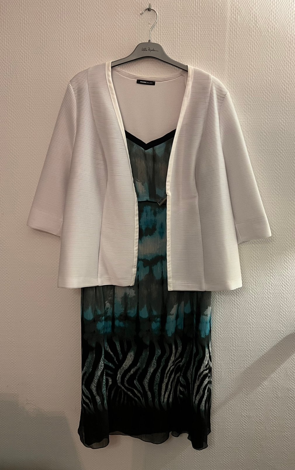 Zomerjurk (maat 46) en jasje (maat 48) van Frank Walder, Ophalen of Verzenden, Zo goed als nieuw, Maat 46/48 (XL) of groter
