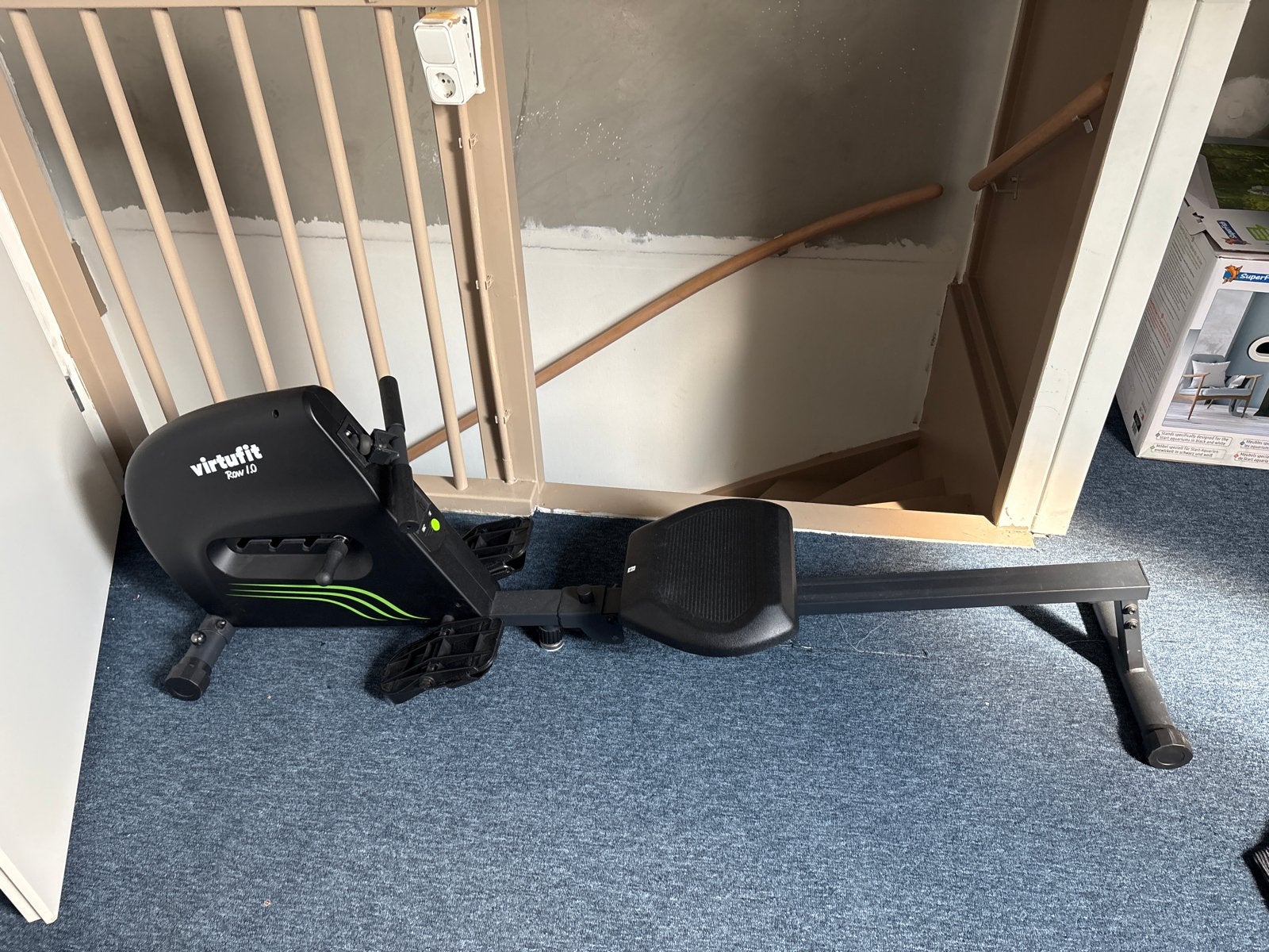 VirtuFit Row 1.0 Roeitrainer - Zo goed als nieuw, Gebruikt, Armen, Ophalen of Verzenden, Metaal