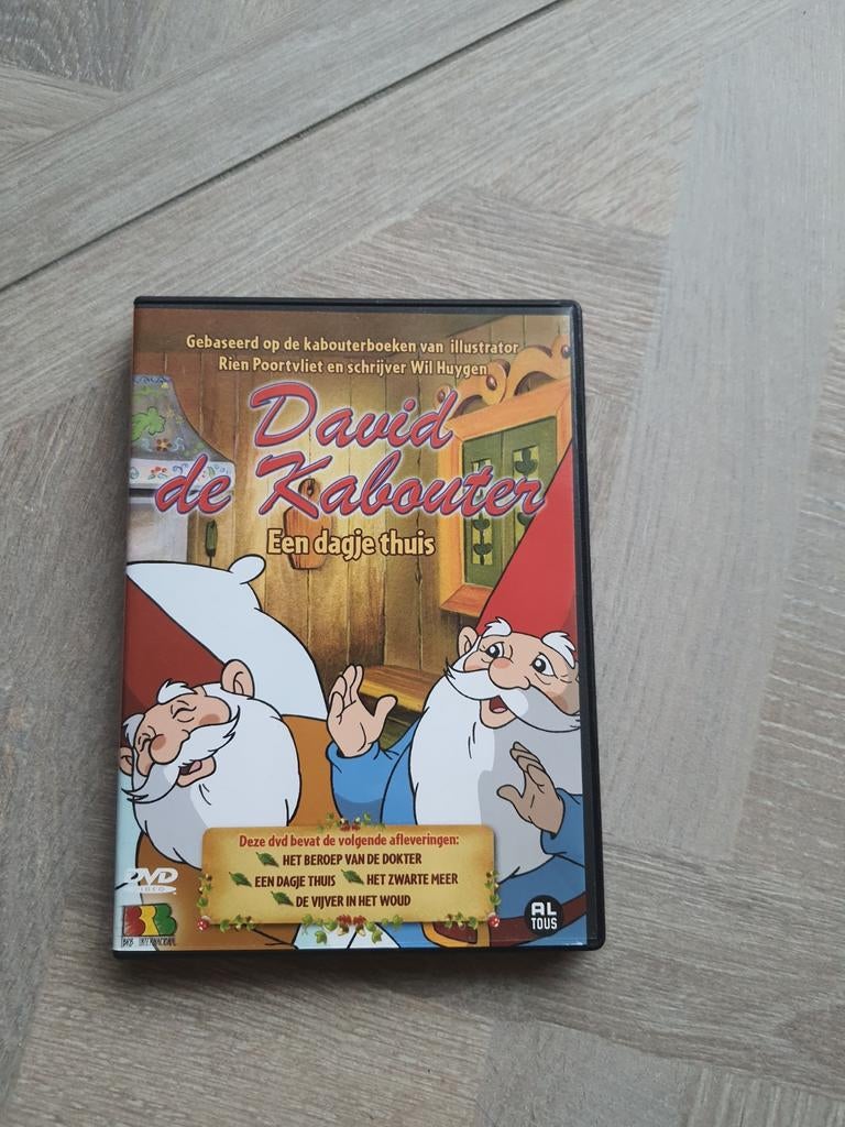 Zgan dvd david de kabouter, Cd's en Dvd's, Alle leeftijden, Ophalen, Zo goed als nieuw