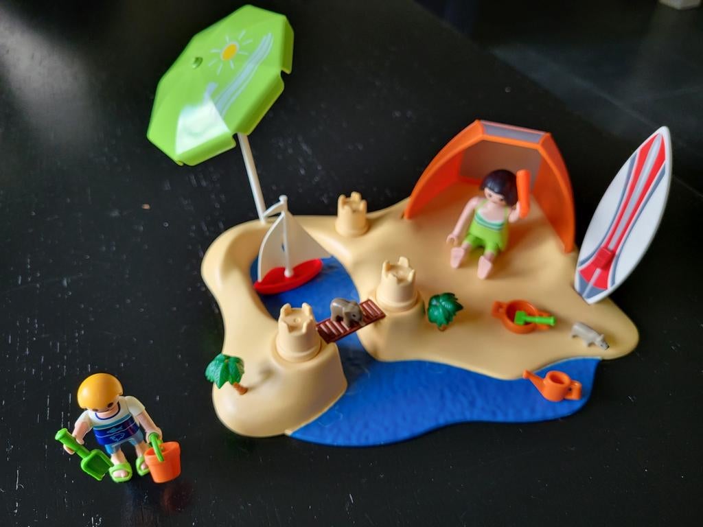 Playmobil 4149 Zomer Eiland met handleiding, Kinderen en Baby's, Speelgoed | Playmobil, Zo goed als nieuw, Complete set, Ophalen of Verzenden