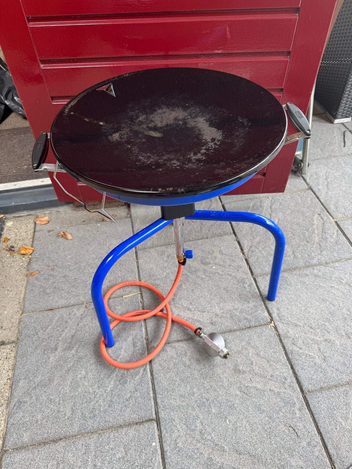 Skottelbraai met grillroosters, Ophalen, Gebruikt