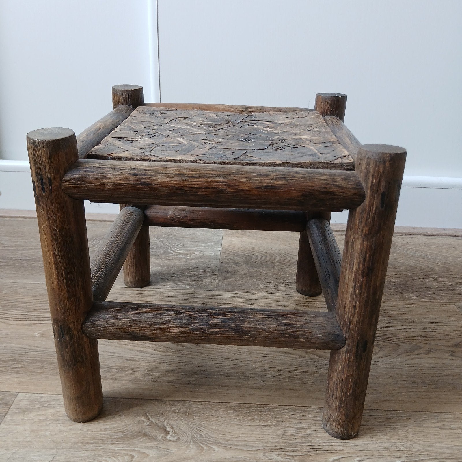 Bijzettafeltje met afneembaar blad, Huis en Inrichting, Minder dan 45 cm, Minder dan 55 cm, Vierkant, Ophalen of Verzenden