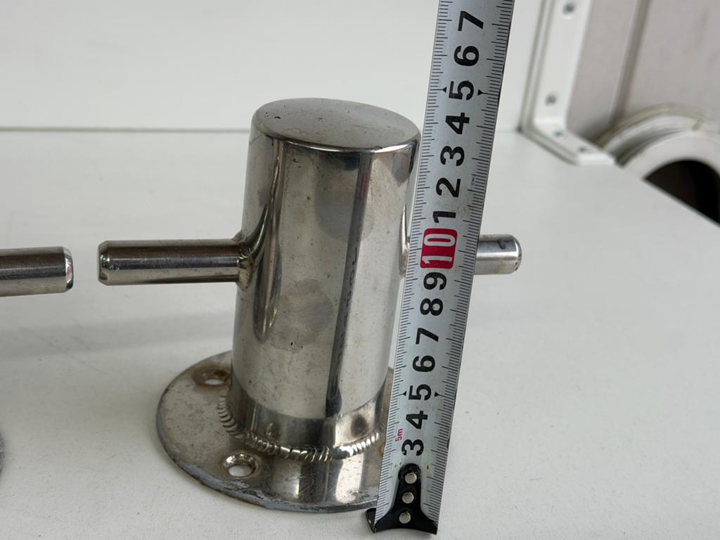 2 x RVS bolder 135 mm, Ophalen of Verzenden, Gebruikt, Overige typen