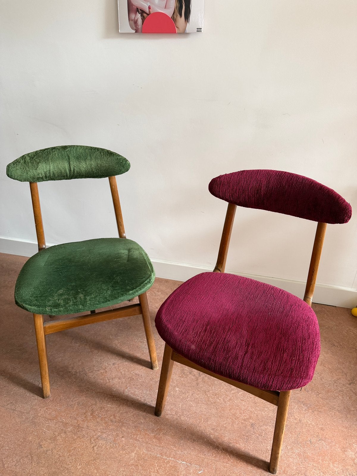 2 Vintage Stoelen ‘Grzybek’ Model 200-190 Met P.O.D. Stempel, Ophalen
