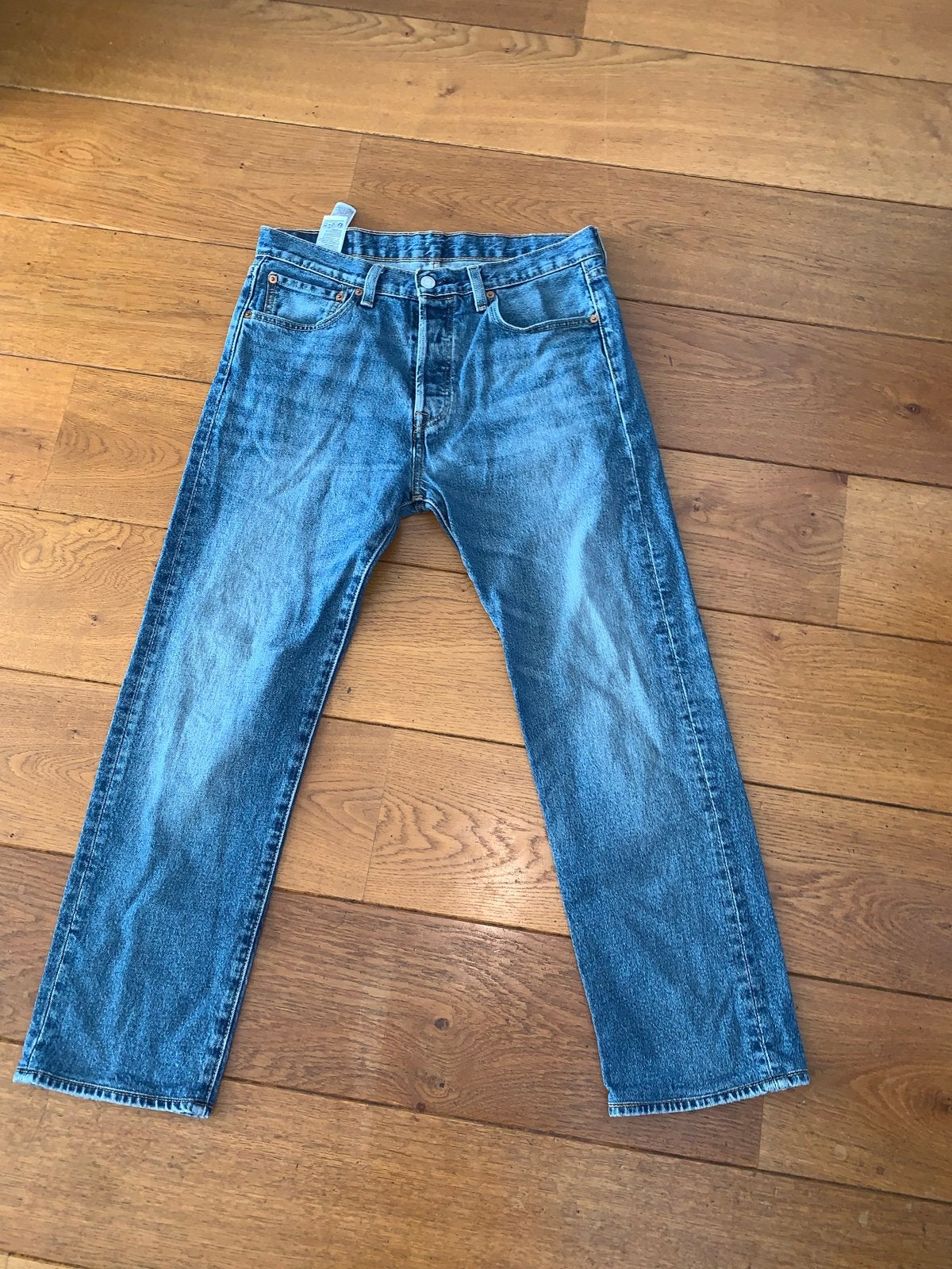 Levi's 501 Jeans - W32 L30, Ophalen of Verzenden, Gedragen, Blauw, W32 (confectie 46) of kleiner