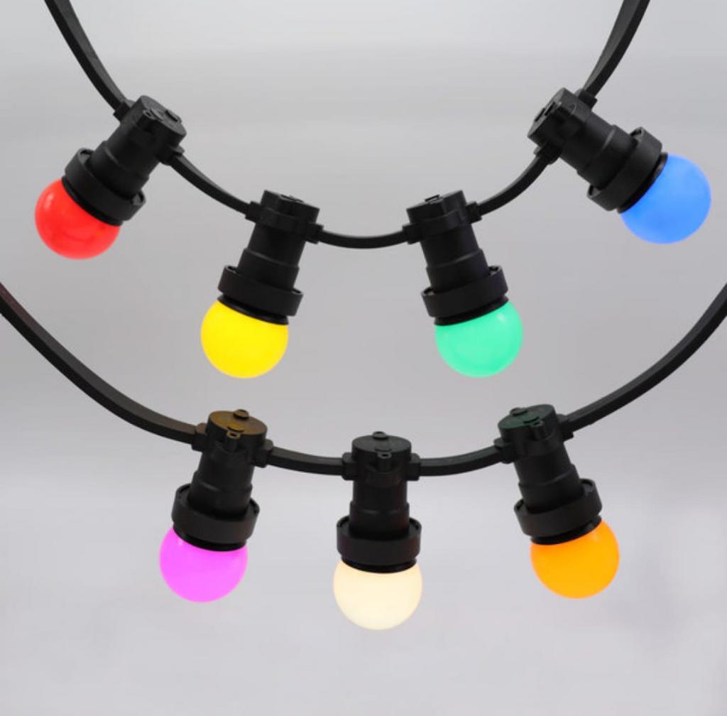 Prikkabelverlichting huren | 15m | 45 LED lampen, Ophalen of Verzenden, Nieuw, Verjaardag