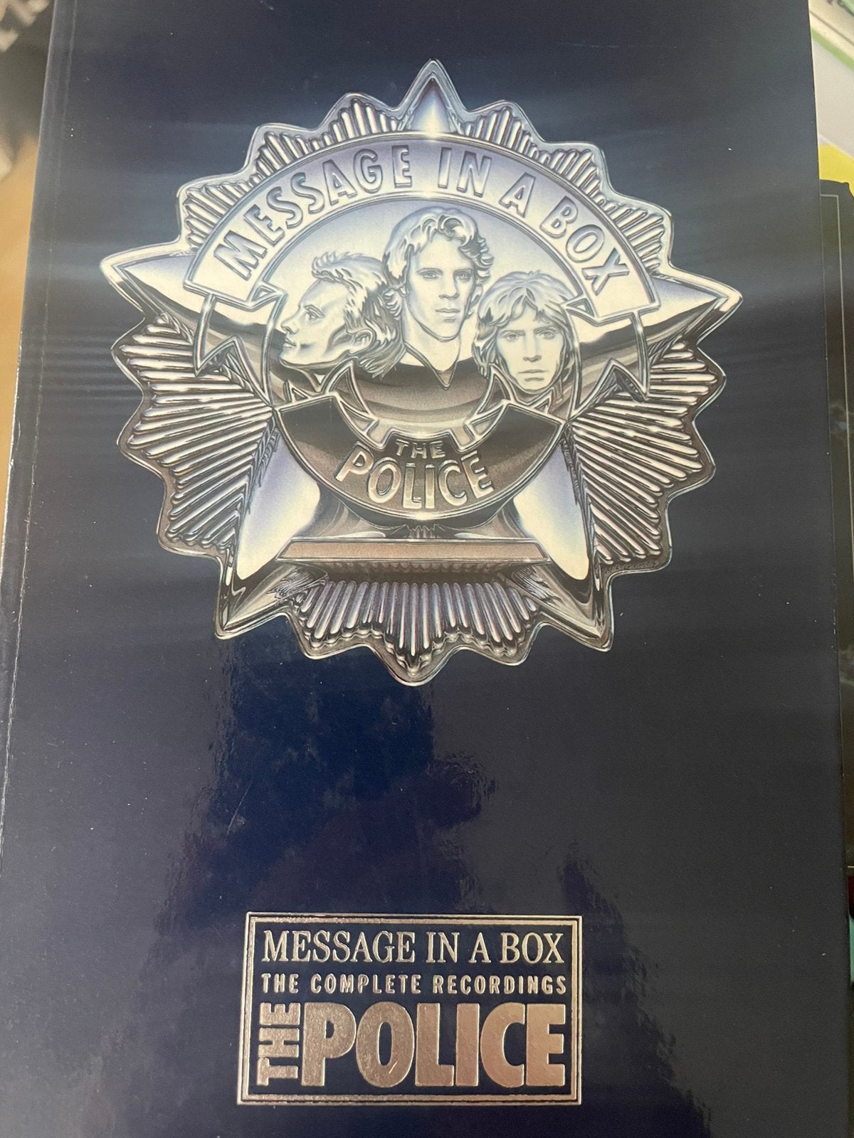 4 cd box the police message in a box, Ophalen of Verzenden, Zo goed als nieuw, Poprock
