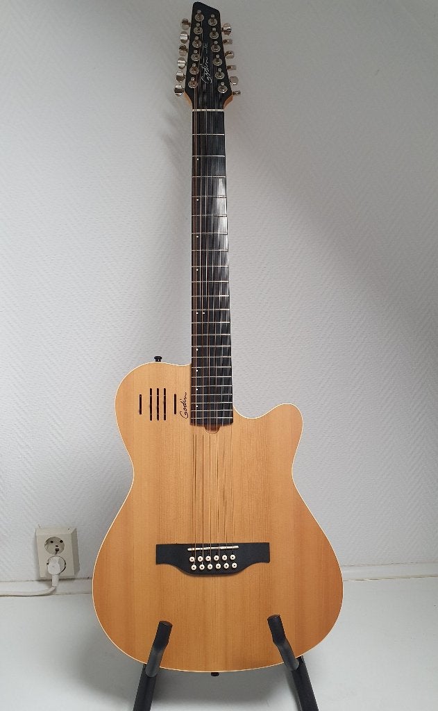 Godin A12 Natural SG (12-String), Ophalen, Zo goed als nieuw, Western- of Steelstringgitaar, 12-snarig