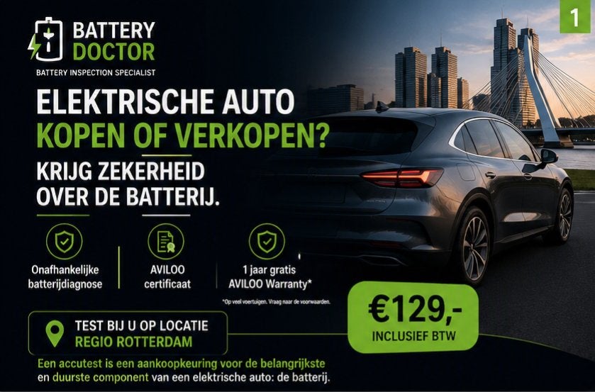 EV Accutest | PHEV Batterijtest | Regio Rotterdam, Auto-onderdelen, Accu's en Toebehoren, Ophalen, Nieuw, BMW