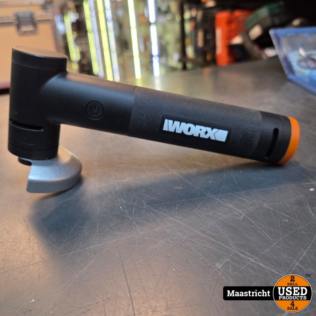 Worx Accu mini haakse slijper WX741.9 - 20V - Zonder Lader, Worx, Gebruikt, Support@worx.com, 14675 128th Ave NE, Suite 120
Woodinville, WA 98072
USA
