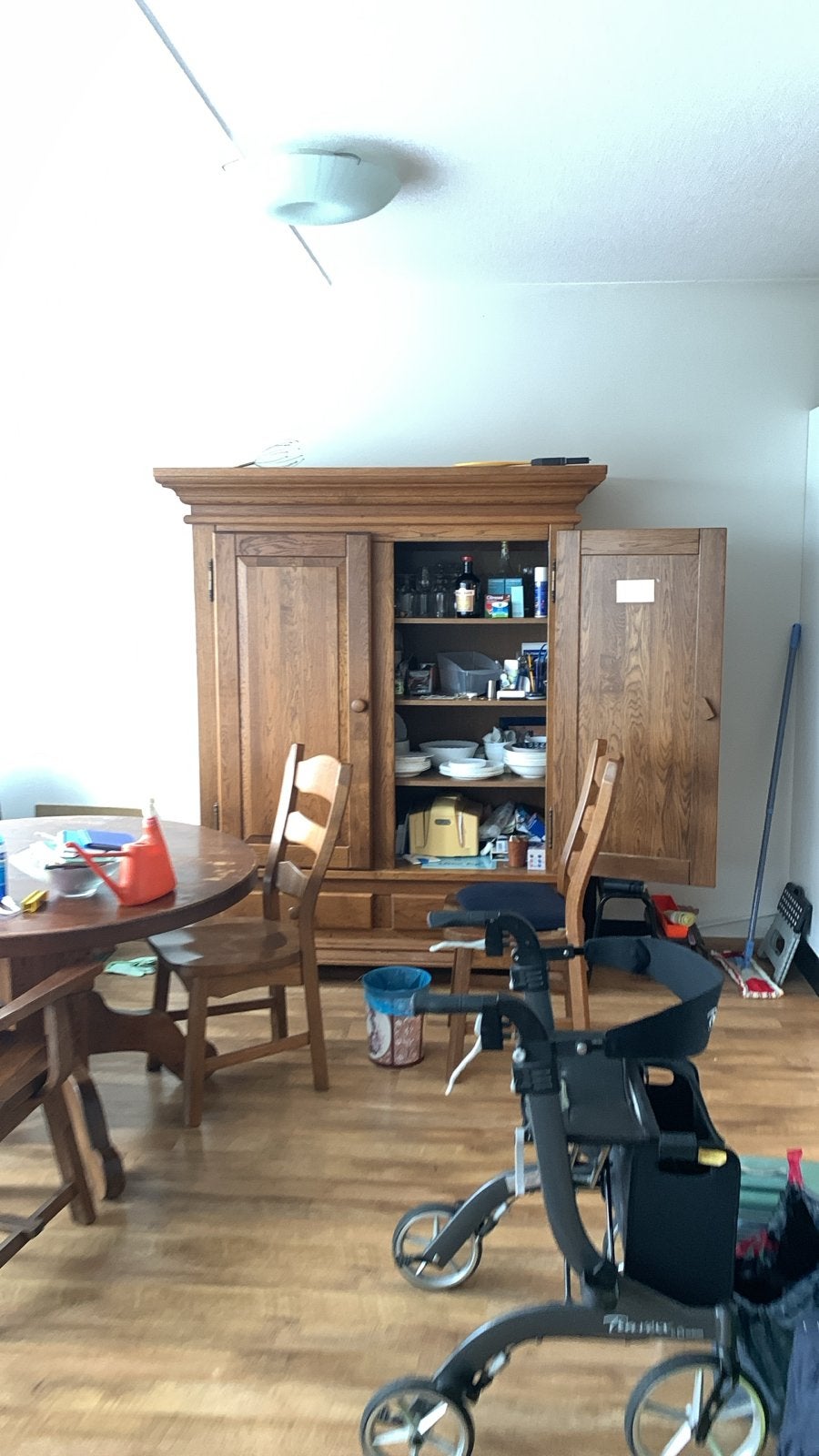 Massieve Eiken Kommode Kast, Huis en Inrichting, Ophalen, Gebruikt