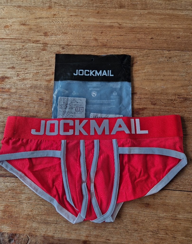 Jockmail Slips Maat-M, Kleding | Heren, Ondergoed, Ophalen of Verzenden, Zwart, Slip