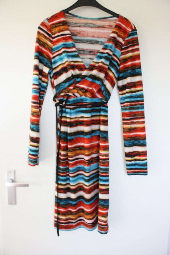Overslagjurk Sweet Miss, maat L, Kleding | Dames, Overige kleuren, Sweet miss, Maat 42/44 (L), Ophalen of Verzenden