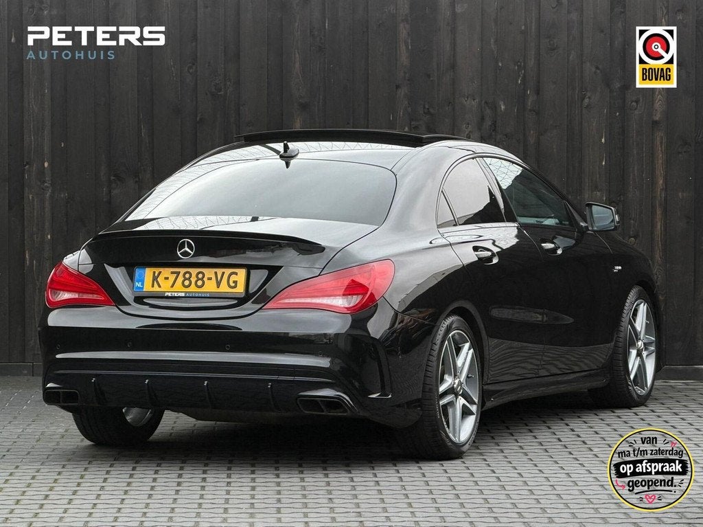 Mercedes CLA-klasse AMG 45 4MATIC| Schaalst.| Panodak| Vol, Auto's, Mercedes-Benz, Automaat, Automatische klimaatregeling, Euro 6