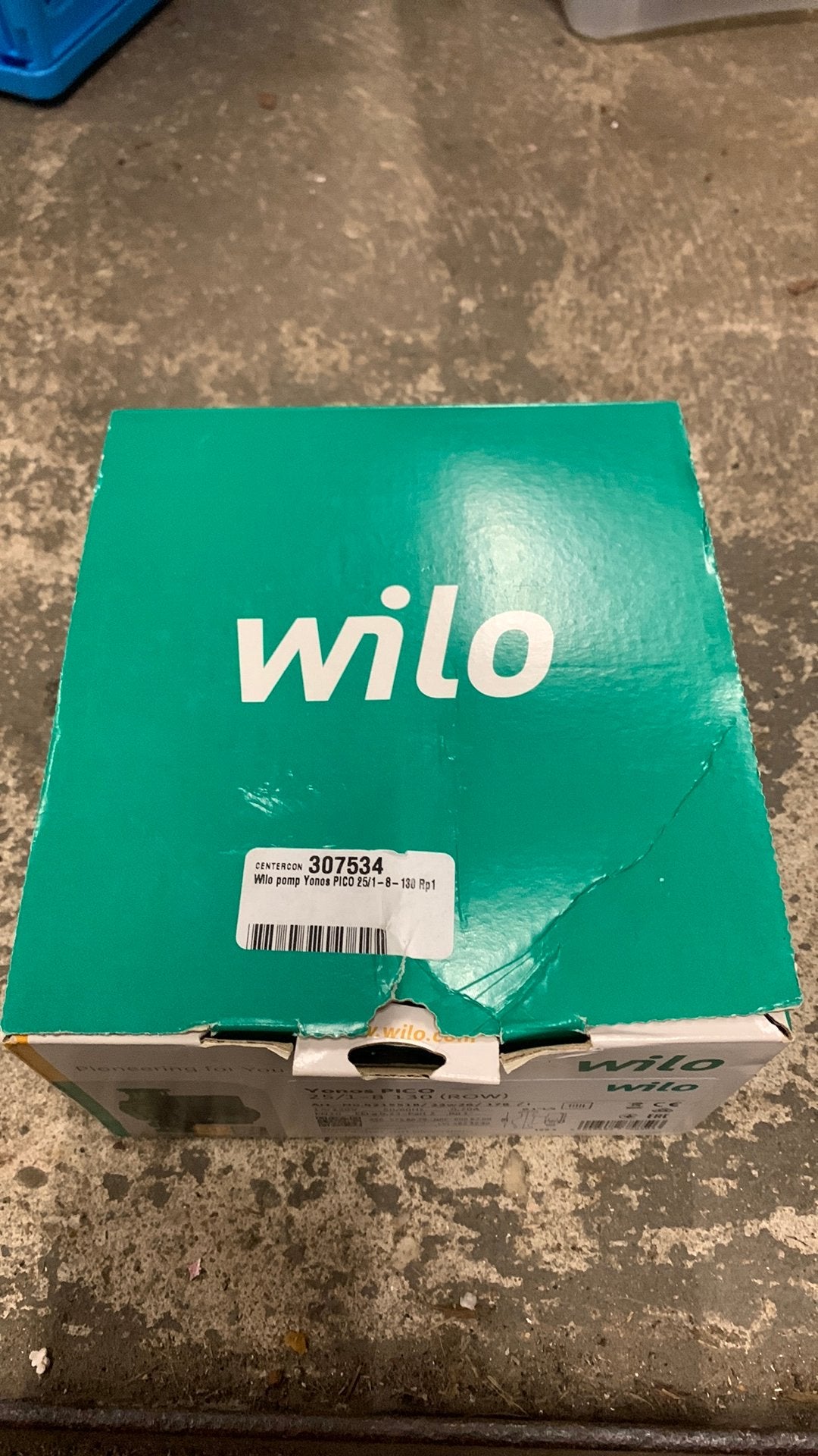 Wilo Yonos PICO 25/1-8 (ROW) circulatiepomp, Ophalen, Nieuw, Overige typen
