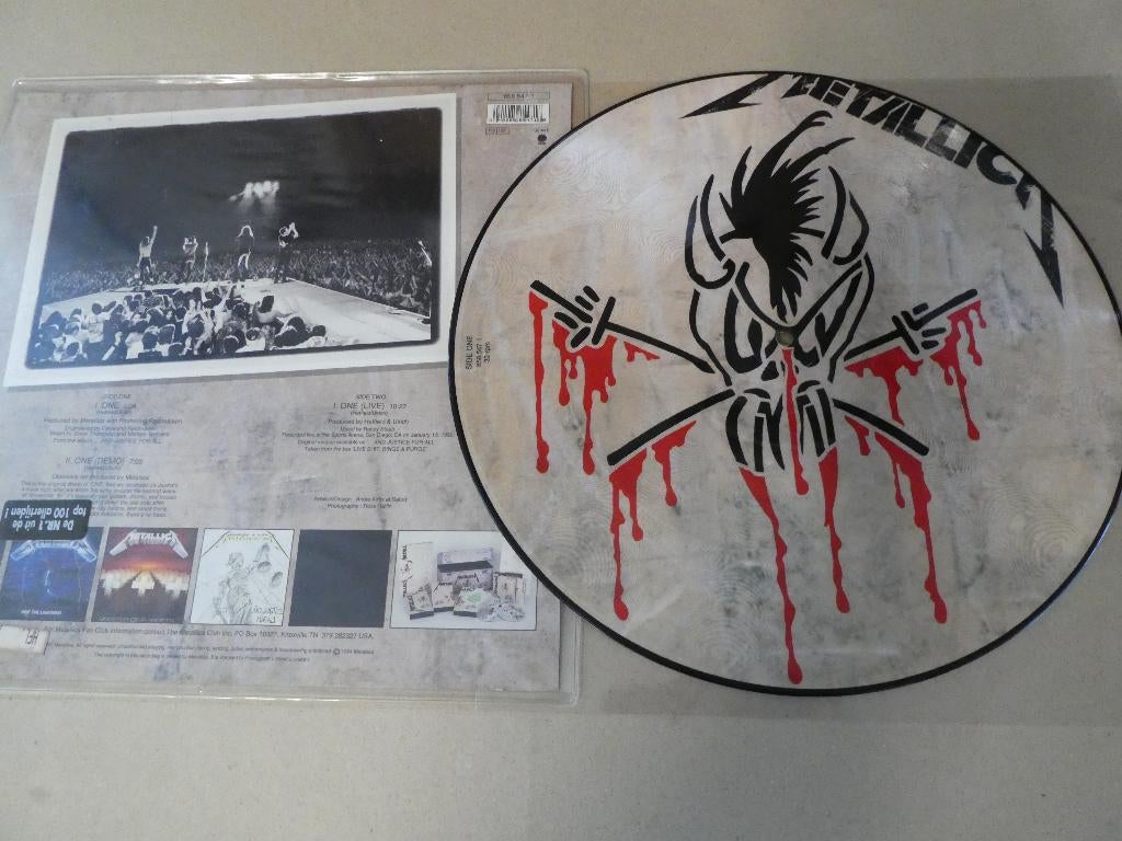 Metallica – One pic-lp (1994), Picture disc, Verzenden, Zo goed als nieuw, 12 inch