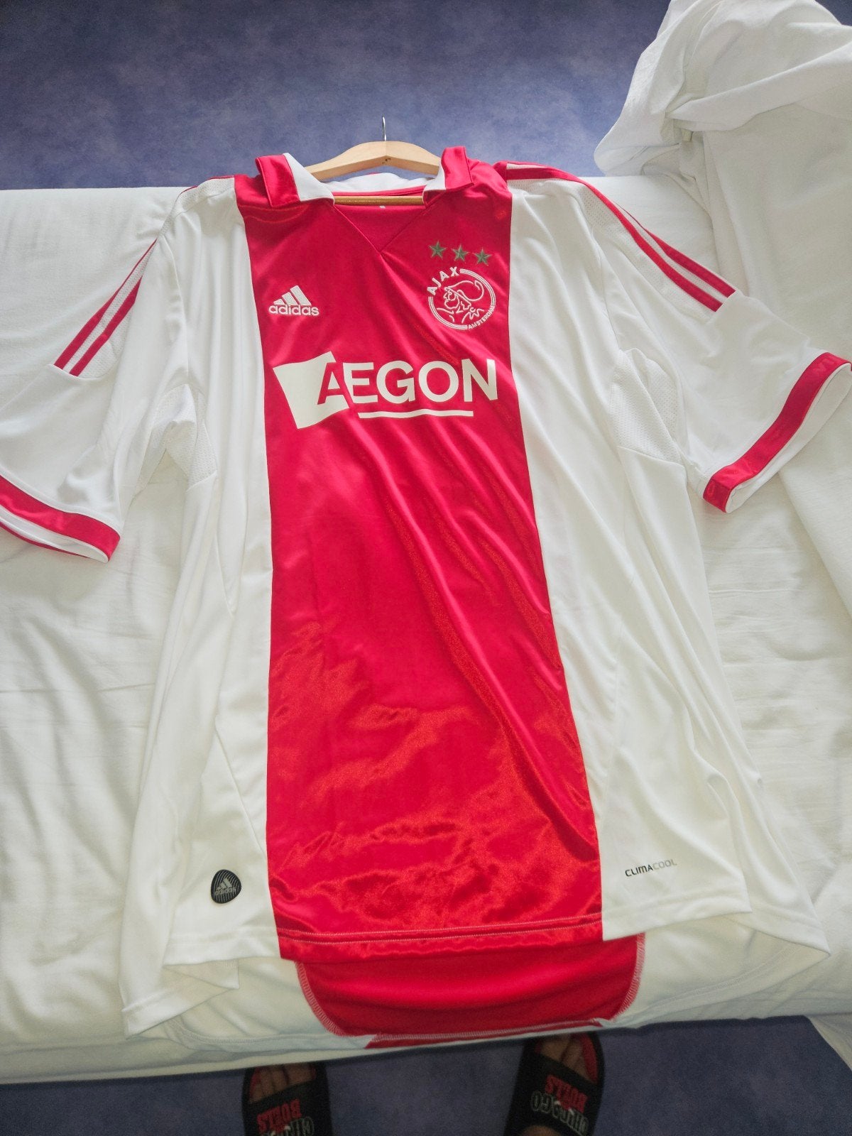 Ajax Thuisshirt Adidas ClimaCool Maat 3XL, Overige maten, Ophalen of Verzenden, Zo goed als nieuw, Adidas