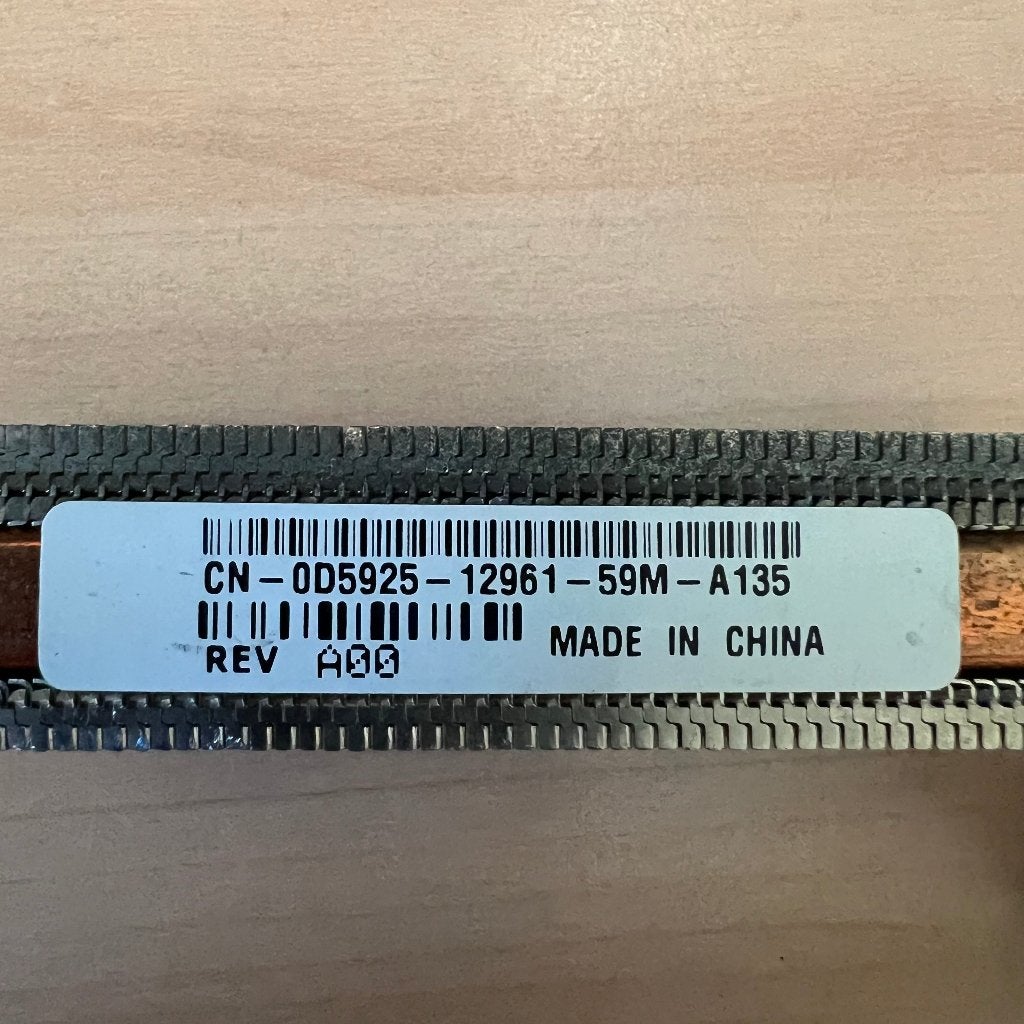 DELL Laptop CPU Heatsink / Koellichaam met Koperen Heatpipe, Ophalen of Verzenden, Gebruikt