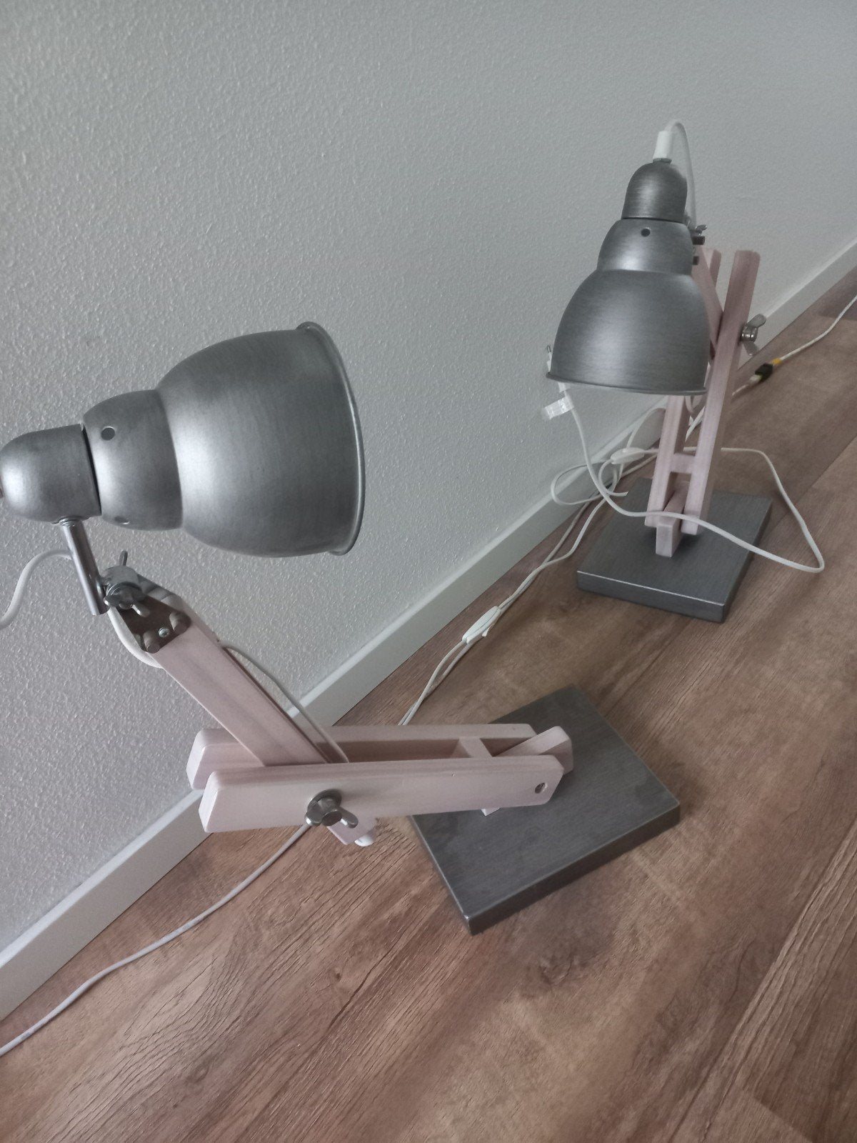 2 leuke staande bureau lampen, Ophalen of Verzenden